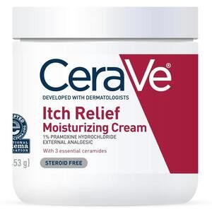 CeraVe Moisturizing Cream for Itch Relief, Anti Itch Cream (16 oz)